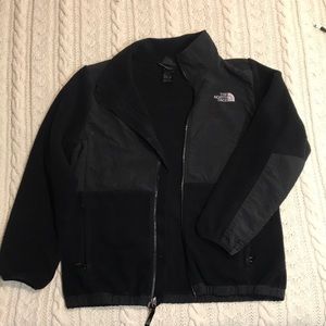 The North Face - Girls (XL-18) Black zip up jacket